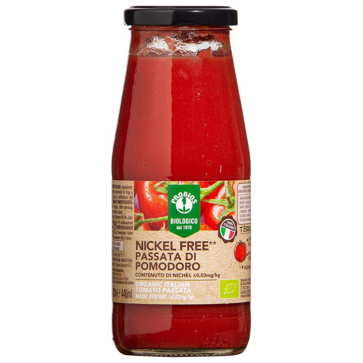 Passata Di Pomodoro Nickel Free Probios Dupliclick