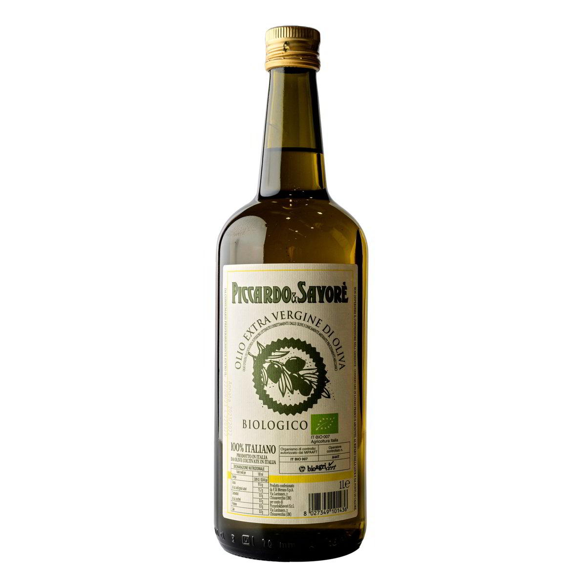 OLIO EXTRA VERGINE DI OLIVA PICCARDO SAVORÉ DupliClick