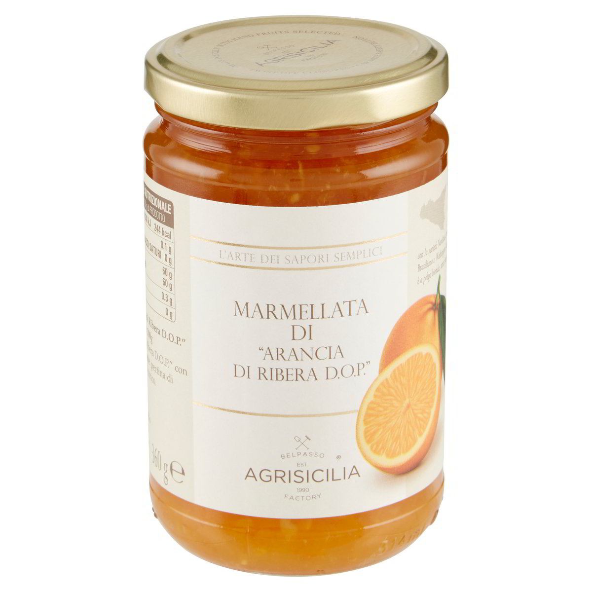 MARMELLATA DI ARANCIA DI RIBERA DOP AGRISICILIA DupliClick