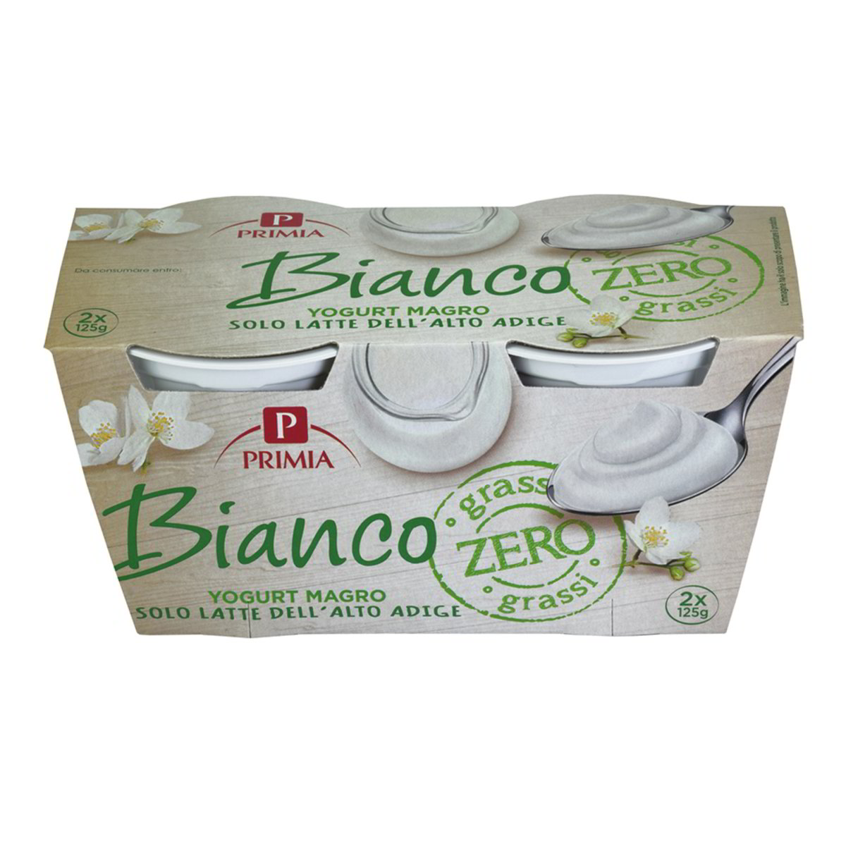 YOGURT MAGRO BIANCO 2 PZ PRIMIA - DupliClick