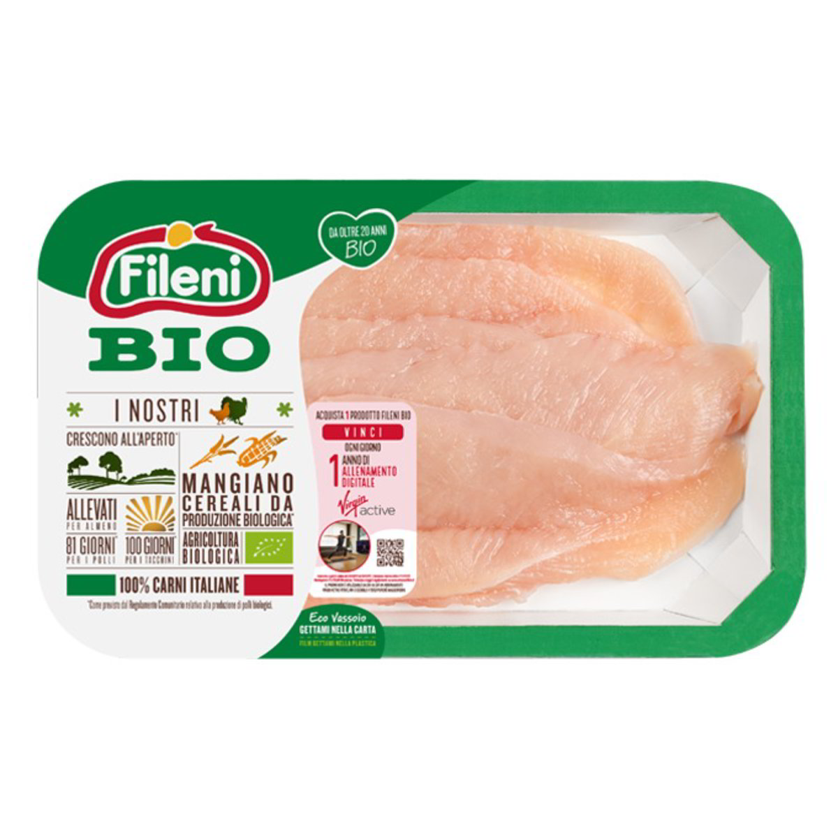 FETTINE SOTTILI PETTO DI POLLO FILENI - DupliClick