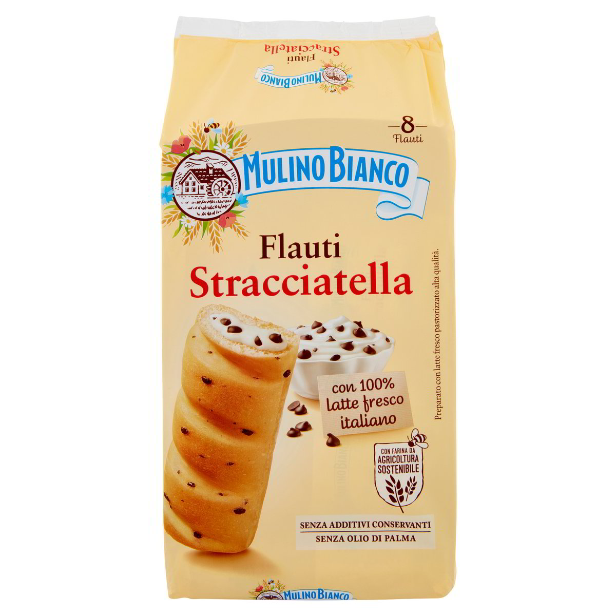 FLAUTI STRACCIATELLA 8 PZ BARILLA MULINO BIANCO - DupliClick