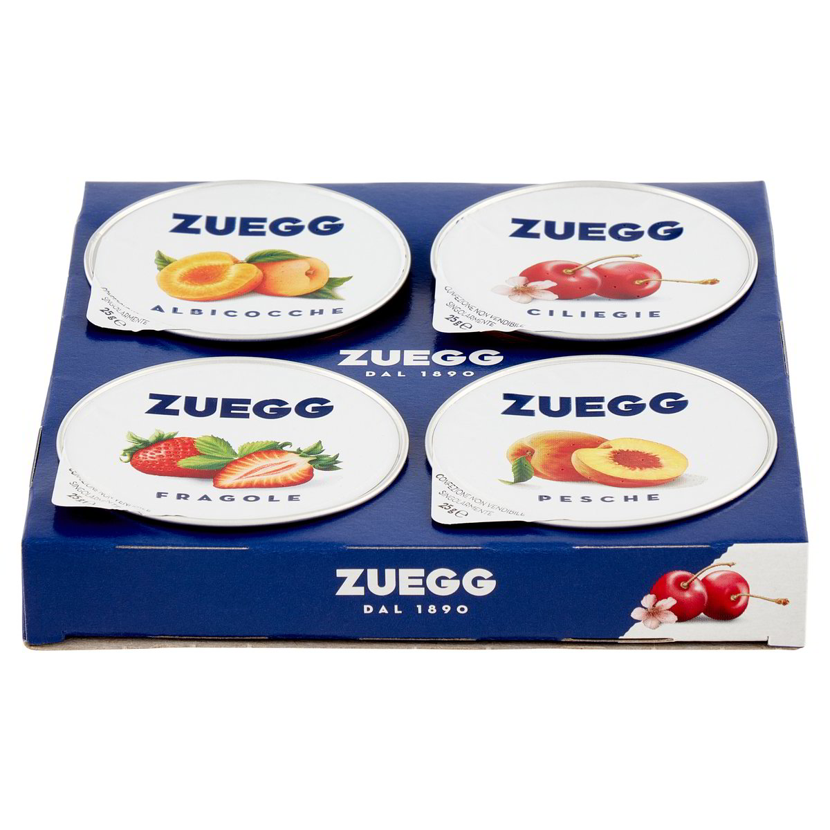 Monoporzione di confettura extra gusti assortiti - Zuegg