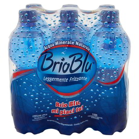 Acqua leggermente frizzante BLUES 1,5l (6 x 1,5L) in dettaglio
